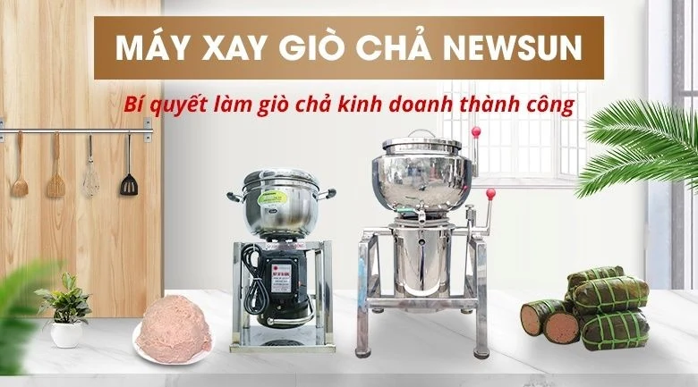 Bí quyết làm giò chả ngon tại nhà với máy xay chuyên dụng