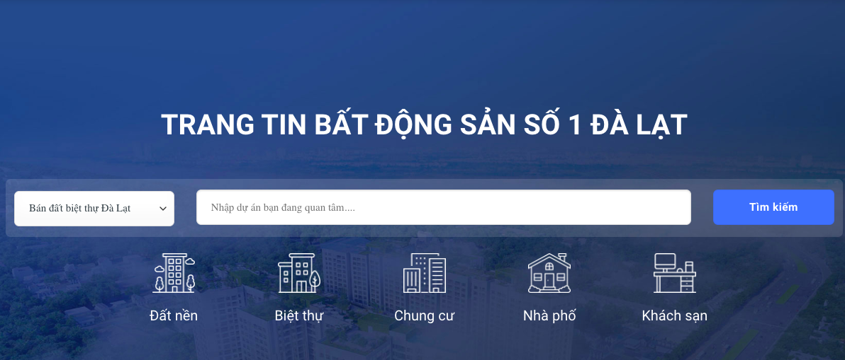 Theo dõi thị trường mua bán nhà đất Đà Lạt nhanh chóng, chính xác tại Muabannhadatdalat.net