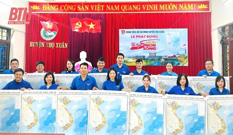 Tuổi trẻ huyện Thọ Xuân hưởng ứng Cuộc vận động “Tự hào một dải non sông”