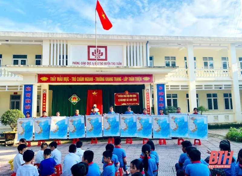 Tuổi trẻ huyện Thọ Xuân hưởng ứng Cuộc vận động “Tự hào một dải non sông”