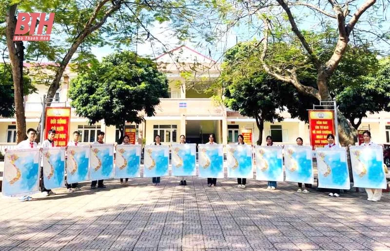 Tuổi trẻ huyện Thọ Xuân hưởng ứng Cuộc vận động “Tự hào một dải non sông”