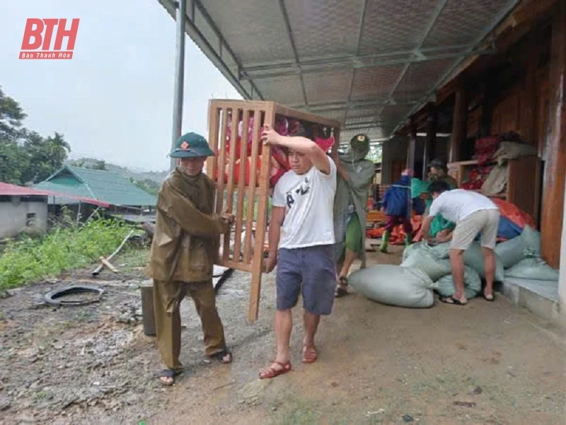Mưa lũ gây thiệt hại lớn tại huyện Lang Chánh