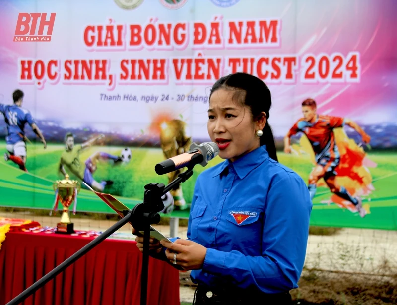 Sôi nổi Giải bóng đá nam học sinh, sinh viên Trường Đại học Văn hóa, Thể thao và Du lịch Thanh Hóa