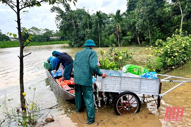 Thường Xuân sơ tán khẩn cấp trên 500 hộ dân đến nơi an toàn