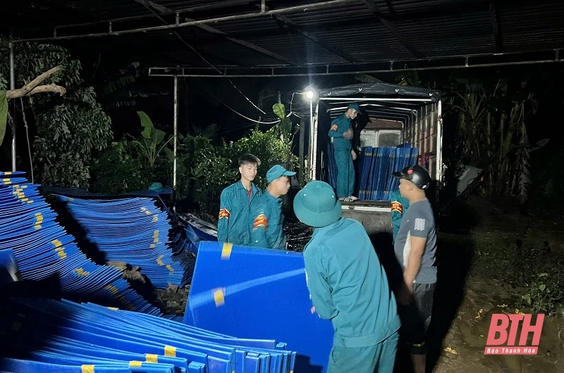 Thường Xuân sơ tán khẩn cấp trên 500 hộ dân đến nơi an toàn