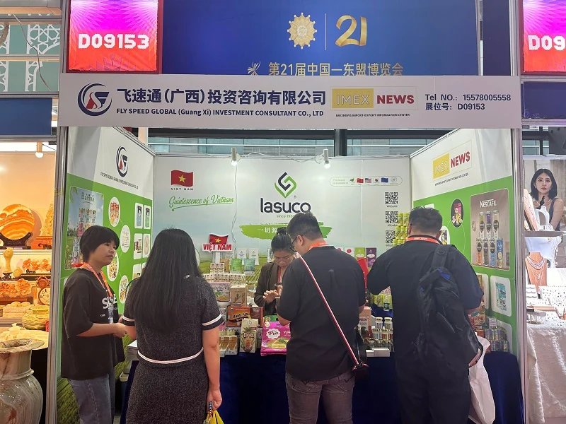 Sức hút của Lasuco Group tại triễn lãm thúc đẩy hợp tác Trung Quốc-ASEAN