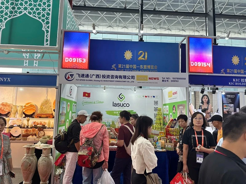 Sức hút của Lasuco Group tại triễn lãm thúc đẩy hợp tác Trung Quốc-ASEAN