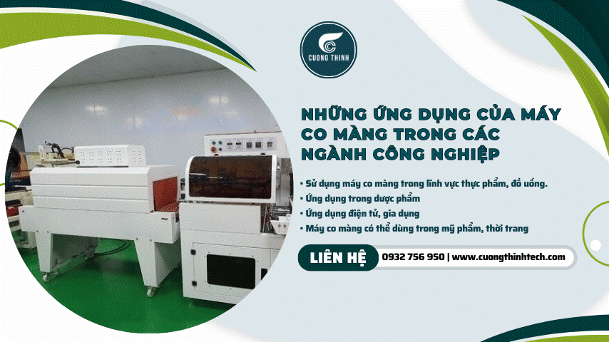 Địa chỉ phân phối máy co màng tự động chất lượng, giá tốt