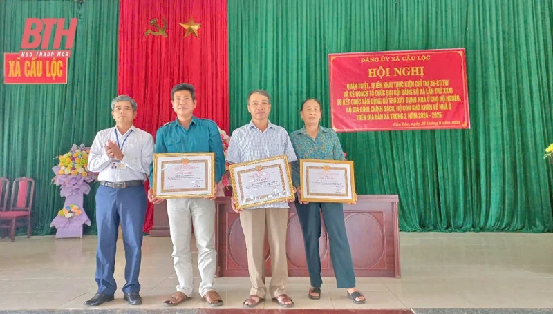 Hậu Lộc xây dựng nhà ở cho hộ nghèo, gia đình chính sách