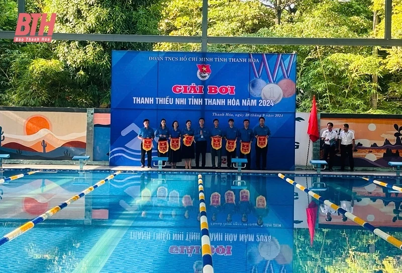 Sôi nổi Giải bơi thanh thiếu nhi tỉnh Thanh Hóa năm 2024