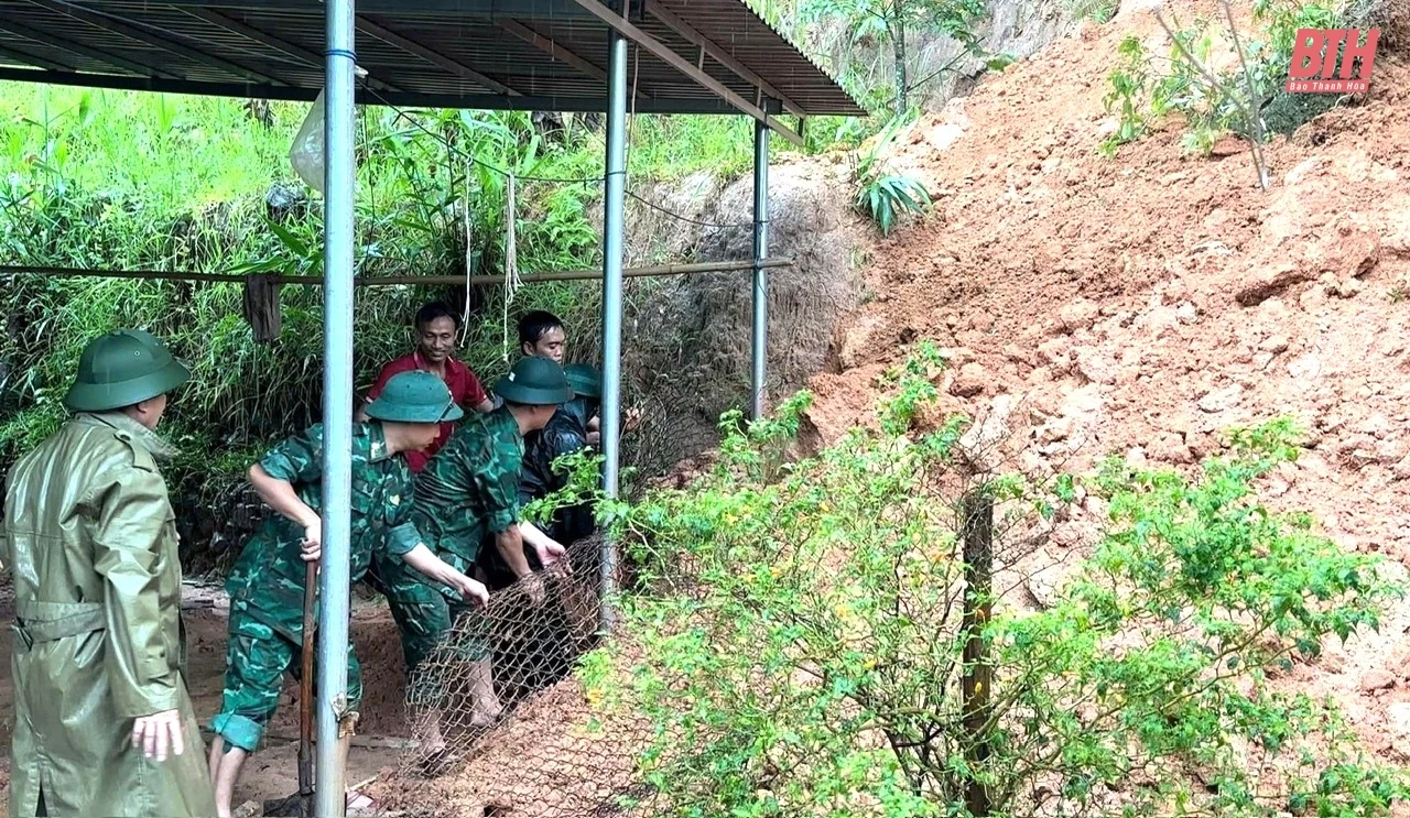 Huyện Quan Sơn tập trung khắc phục thiệt hại sau mưa lũ