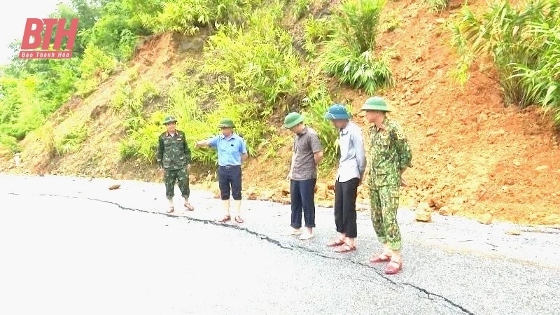 Huyện Quan Sơn tập trung khắc phục thiệt hại sau mưa lũ