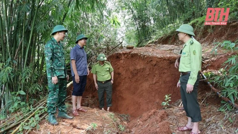 Quan Sơn tập trung ổn định đời sống người dân bản Cha Khót sau mưa bão