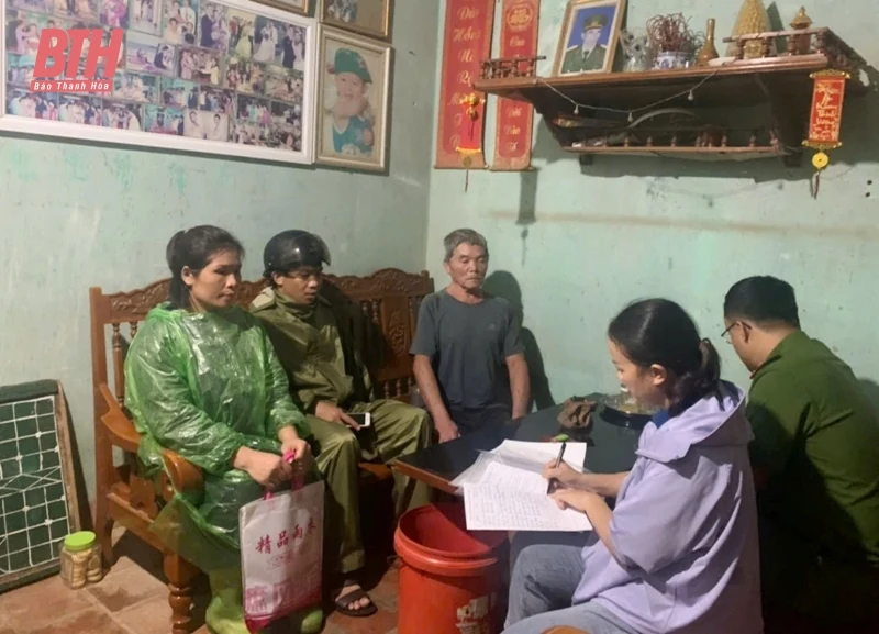 Phát hiện vết nứt trên đồi, Thạch Thành di dời khẩn cấp hơn 60 hộ dân trong đêm