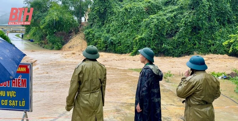 Các đồn cá cược bóng đá m88 phòng tuyến cá cược bóng đá m88 giới của tỉnh khẩn trương sơ tán người và tài sản của Nhân dân, phòng chống sạt lở, mưa lũ