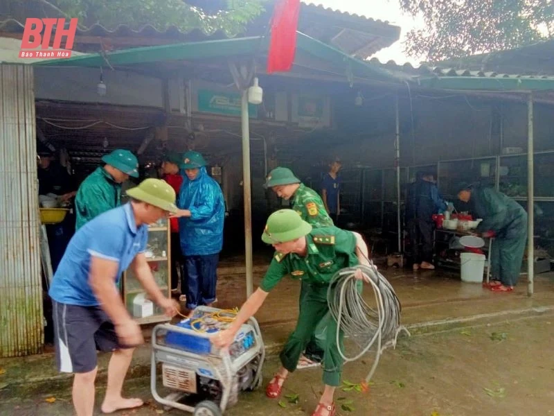 Các đồn cá cược bóng đá m88 phòng tuyến cá cược bóng đá m88 giới của tỉnh khẩn trương sơ tán người và tài sản của Nhân dân, phòng chống sạt lở, mưa lũ