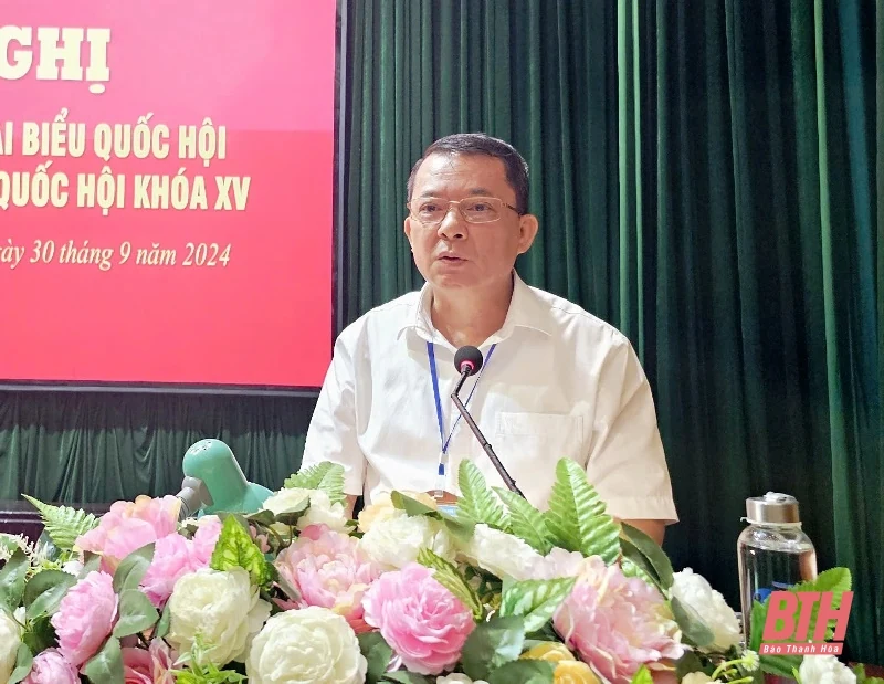 Đoàn ĐBQH tỉnh Thanh Hoá tiếp xúc cử tri các huyện Như Thanh, Triệu Sơn