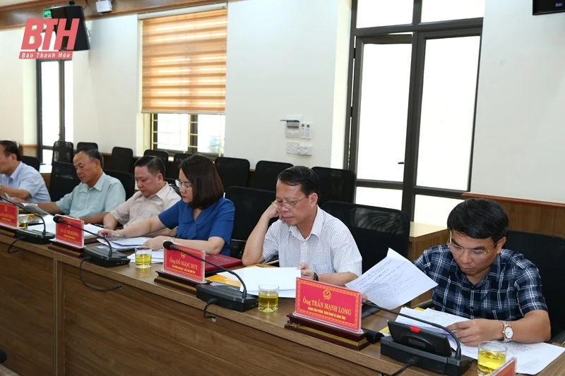 Giám sát việc ban hành Nghị quyết của HĐND cấp huyện tại Triệu Sơn