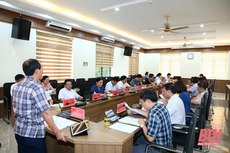Giám sát việc ban hành Nghị quyết của HĐND cấp huyện tại Triệu Sơn