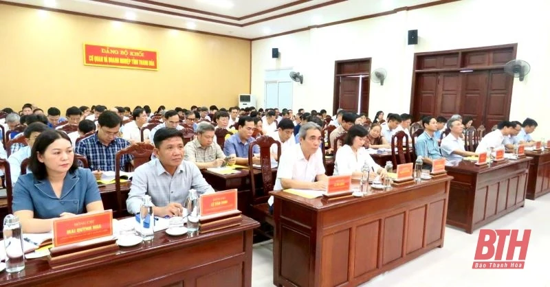 Đảng ủy Khối Cơ quan và Doanh nghiệp quán triệt, triển khai thực hiện kế hoạch tổ chức Đại hội đảng bộ các cấp