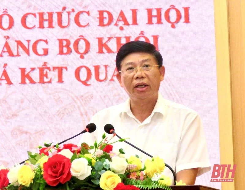 Đảng ủy Khối Cơ quan và Doanh nghiệp quán triệt, triển khai thực hiện kế hoạch tổ chức Đại hội đảng bộ các cấp