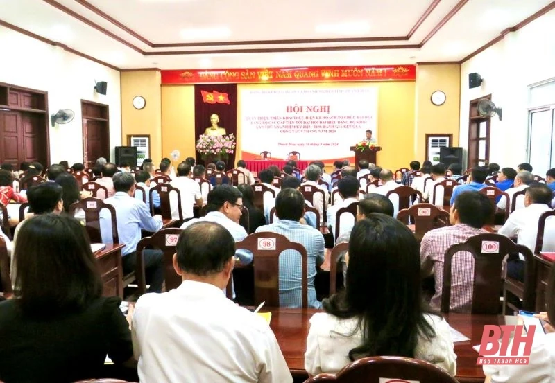 Đảng ủy Khối Cơ quan và Doanh nghiệp quán triệt, triển khai thực hiện kế hoạch tổ chức Đại hội đảng bộ các cấp