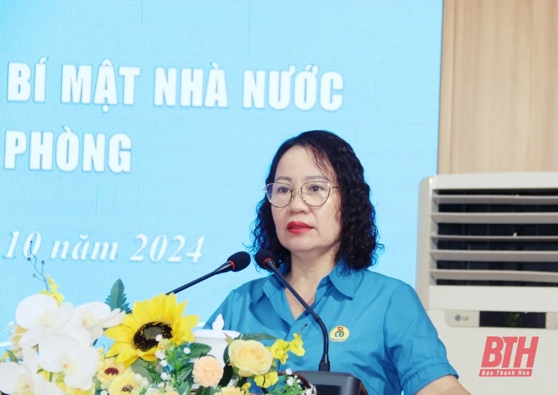 Tập huấn công tác bảo vệ bí mật Nhà nước và công tác link m88 phòng cho cán bộ công đoàn