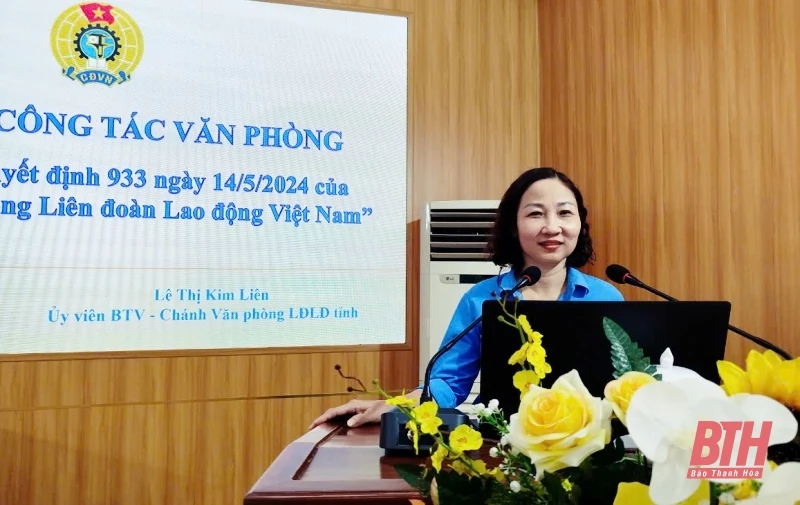 Tập huấn công tác bảo vệ bí mật Nhà nước và công tác link m88 phòng cho cán bộ công đoàn