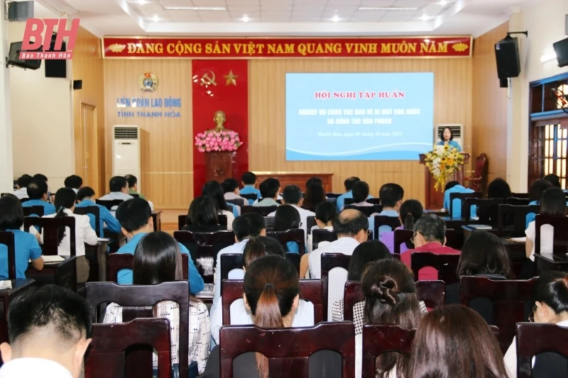 Tập huấn công tác bảo vệ bí mật Nhà nước và công tác link m88 phòng cho cán bộ công đoàn
