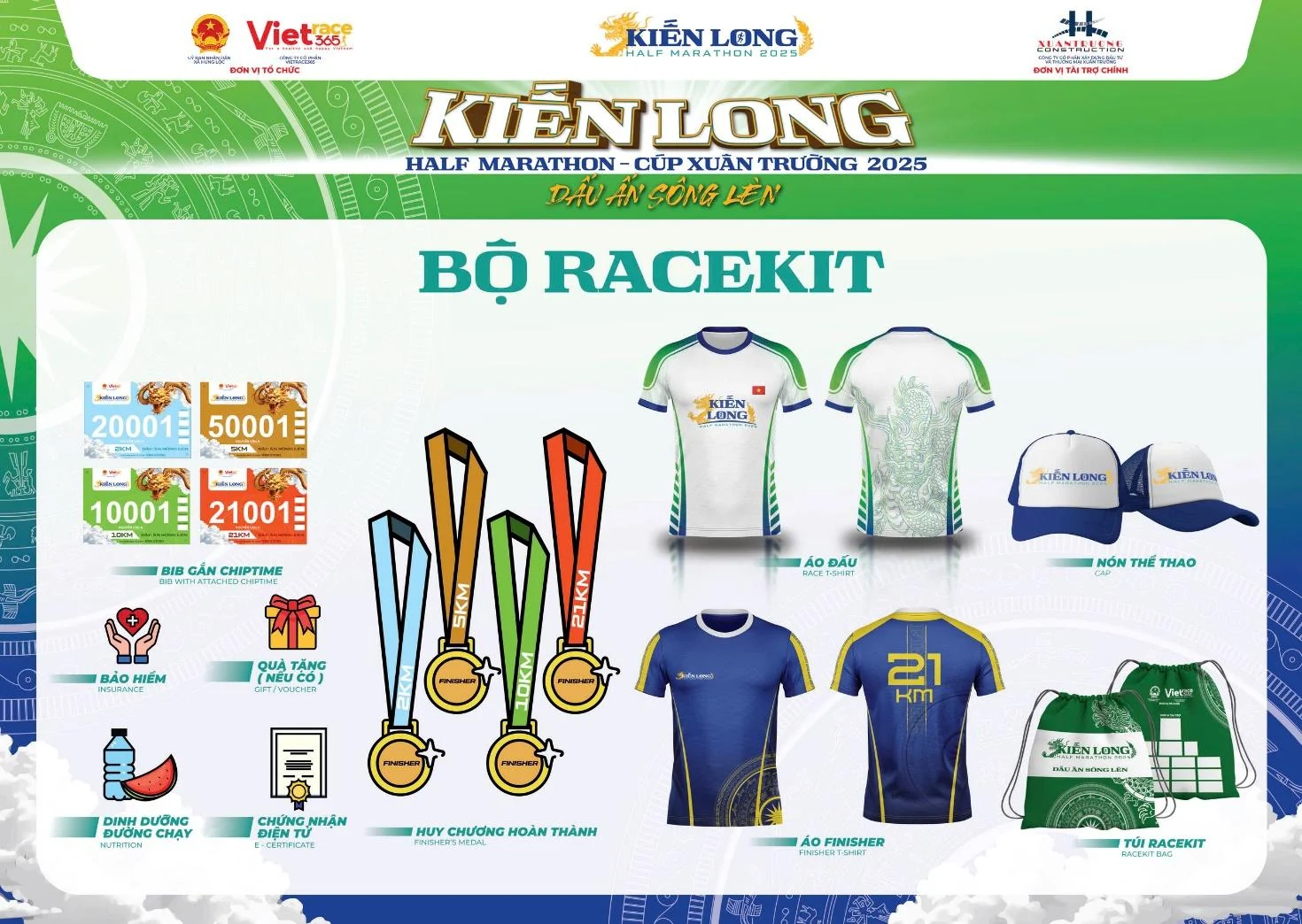 Kiến Long Half Marathon sẽ được tổ chức tại huyện Hậu Lộc váo tháng 1/2025