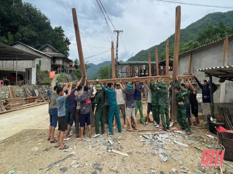 Khắc phục nhanh nhà ở bị thiệt hại do thiên tai