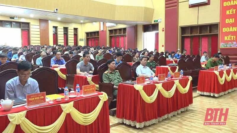 Vĩnh Lộc tập huấn, bồi dưỡng kiến thức các chuyên đề công tác bảo vệ an ninh link vào m88 mới nhất gia