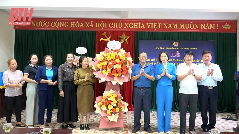 Thành lập Nghiệp đoàn Nghề mây tre đan tại thị trấn Lang Chánh