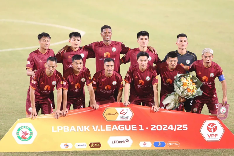Vòng 4 V.League 1: Đông Á Thanh Hóa tự tin giành kết quả tốt nhất trên sân Quy Nhơn