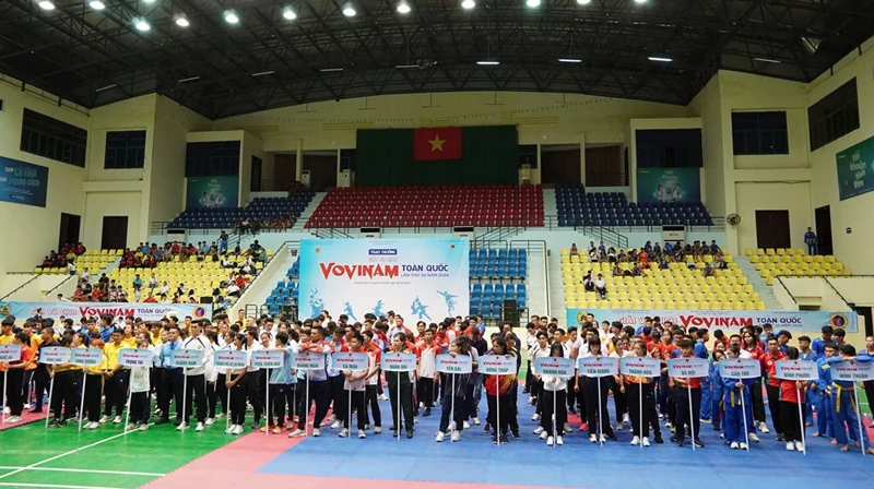 Thanh Hóa xếp thứ 3 toàn đoàn tại Giải vô địch Vovinam toàn quốc 2024