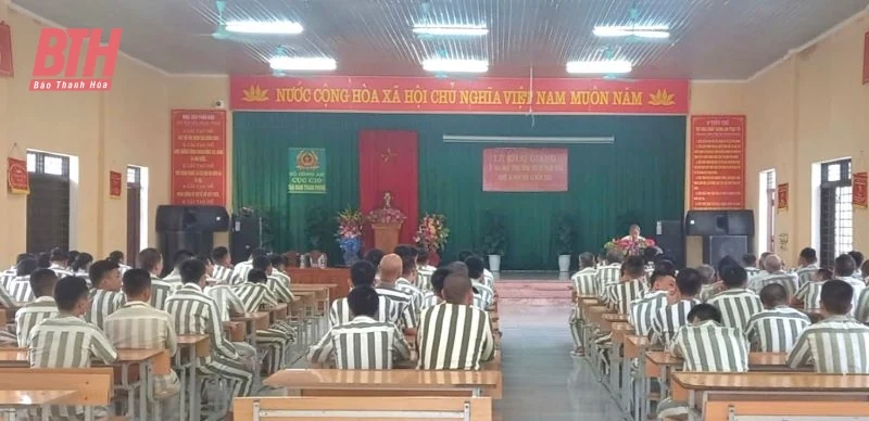 Tư vấn pháp luật, hỗ trợ pháp lý cho phạm nhân tại Trại giam Thanh Phong