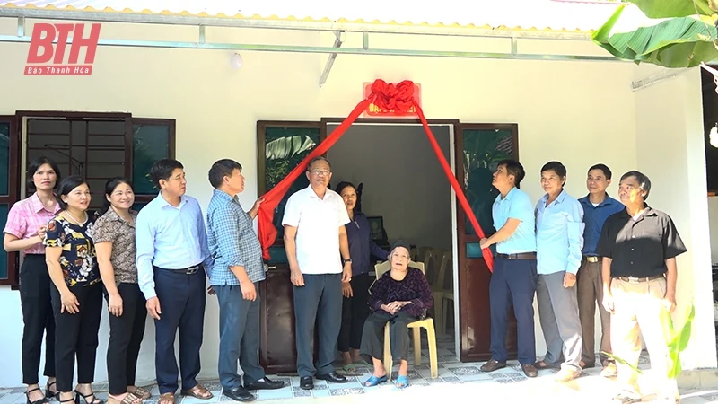 Ấm áp những ngôi nhà Đại đoàn kết ở huyện Vĩnh Lộc