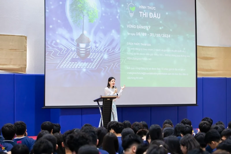 Quỹ Vì tương lai xanh khởi động cuộc link vào m88 mới nhất hùng biện - tranh biện Tiếng nói Xanh mùa 2