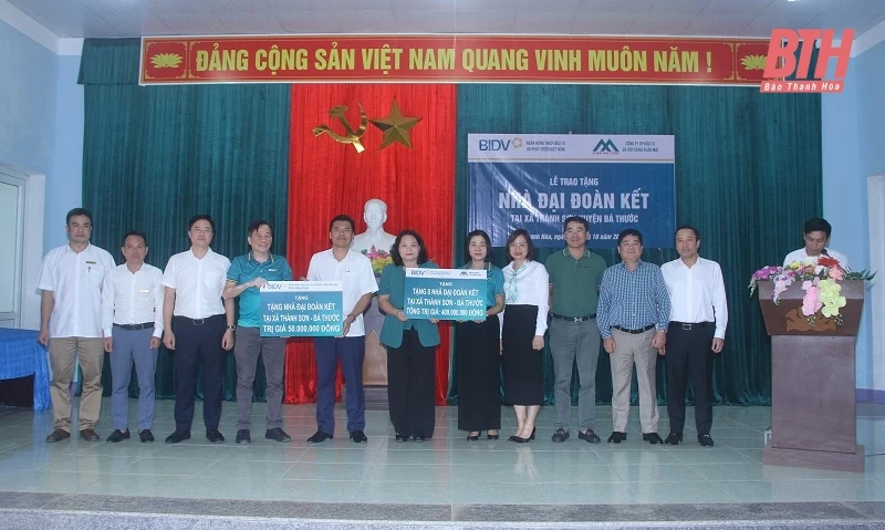 BIDV hiện thực hóa ước mơ an cư cho người nghèo huyện Bá Thước