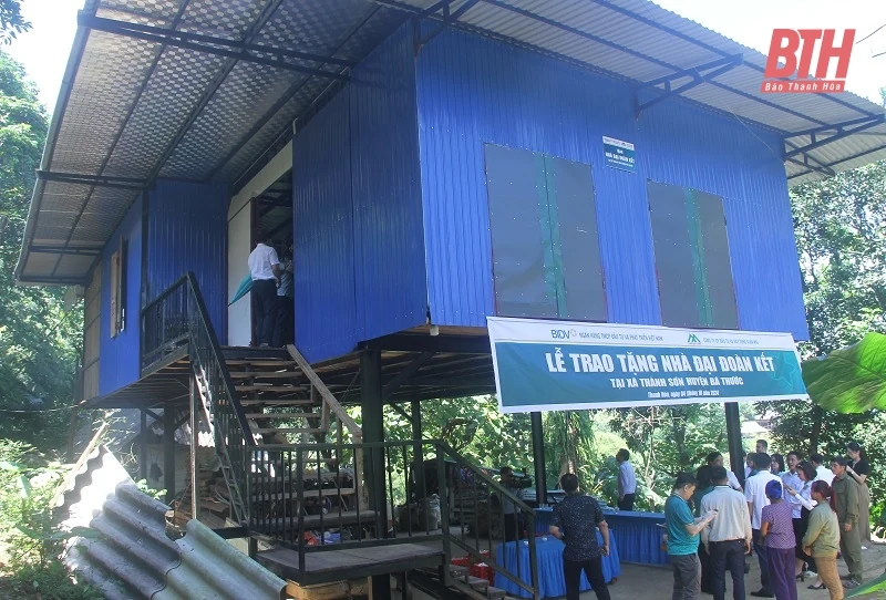 BIDV hiện thực hóa ước mơ an cư cho người nghèo huyện Bá Thước