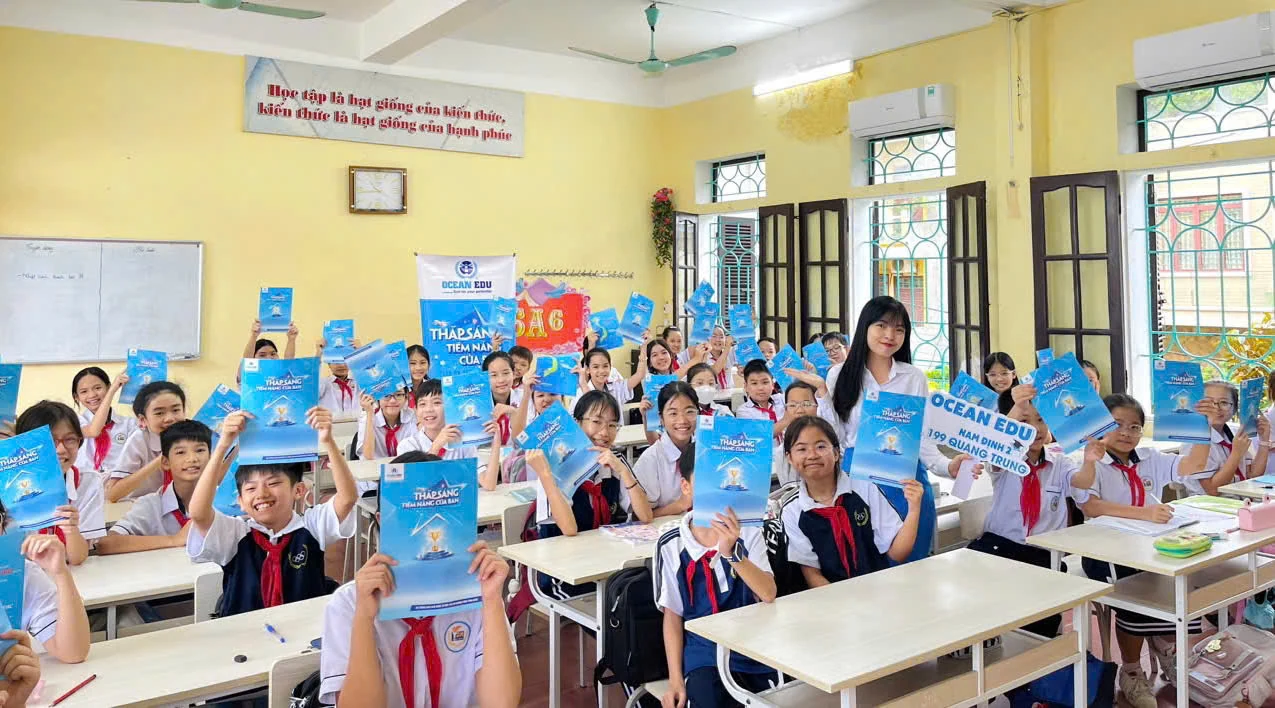 Ocean Edu cùng học sinh cả nước chào đón năm học mới