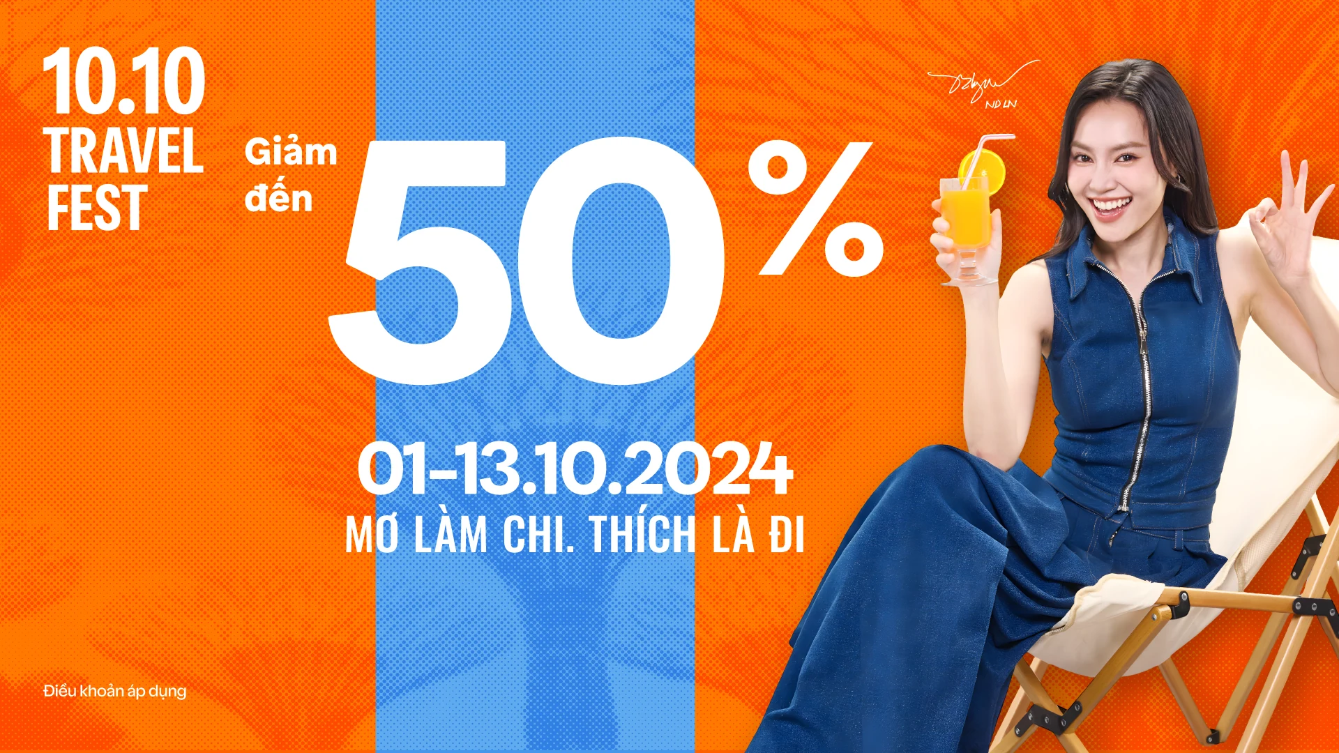 Đại tiệc du lịch Traveloka 10.10 Travel Fest: Ưu đãi đến 50%