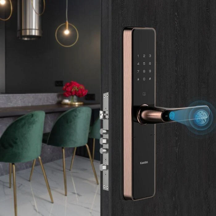 Khóa cửa thẻ từ Kaadas chống sao chép, mở cửa với 1 chạm chỉ nửa giây