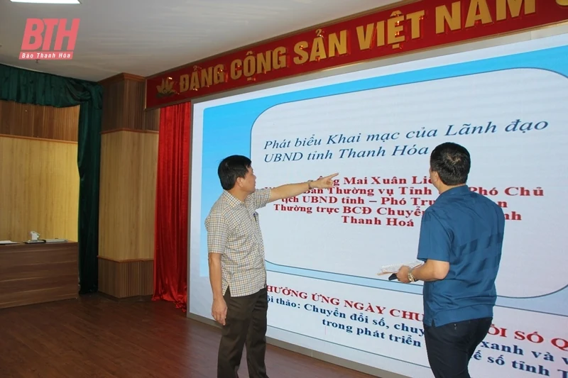 Sẵn sàng cho sự kiện Ngày Chuyển đổi số quốc gia năm 2024 tại Thanh Hóa