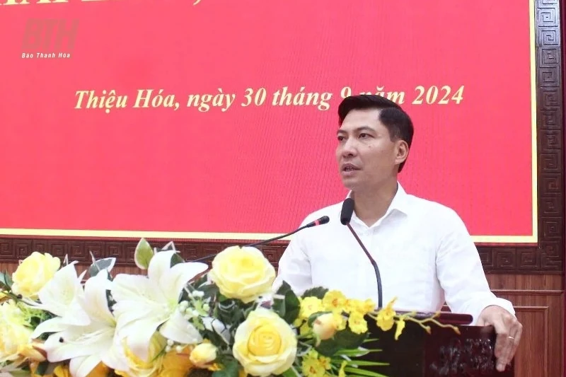 Thiệu Hóa: 9 tháng, 25/27 chỉ tiêu đạt và vượt kế hoạch năm 2024