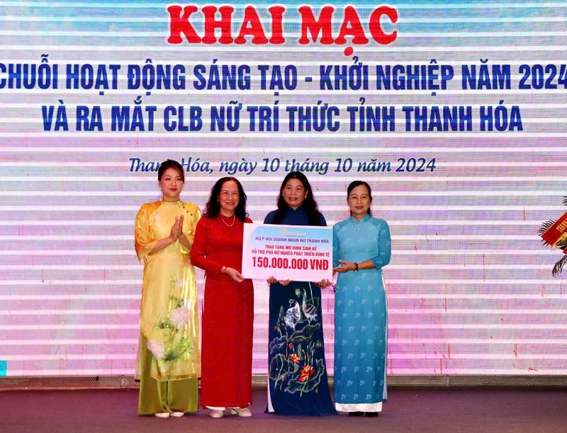 Khai mạc “Ngày phụ nữ sáng tạo - khởi nghiệp” năm 2024