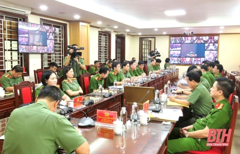 Hội nghị trực tuyến về chuyển đổi số trong Công an Nhân dân