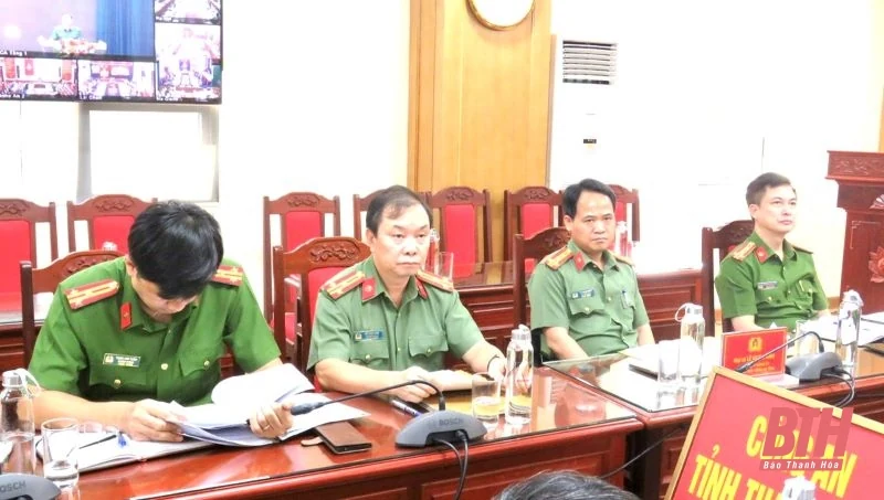 Hội nghị trực tuyến về chuyển đổi số trong Công an Nhân dân