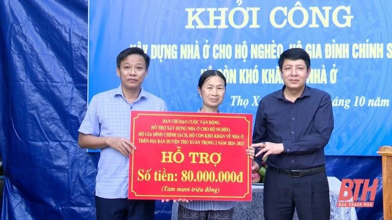 Thọ Xuân khởi công xây dựng m m88