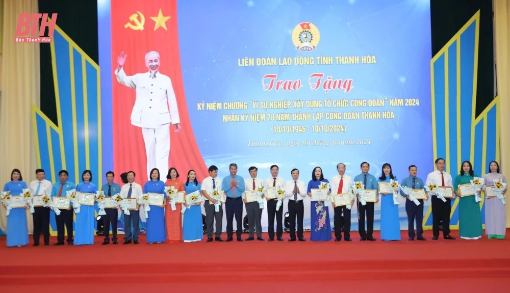 Biểu dương 95 cán bộ công đoàn tiêu biểu năm 2024